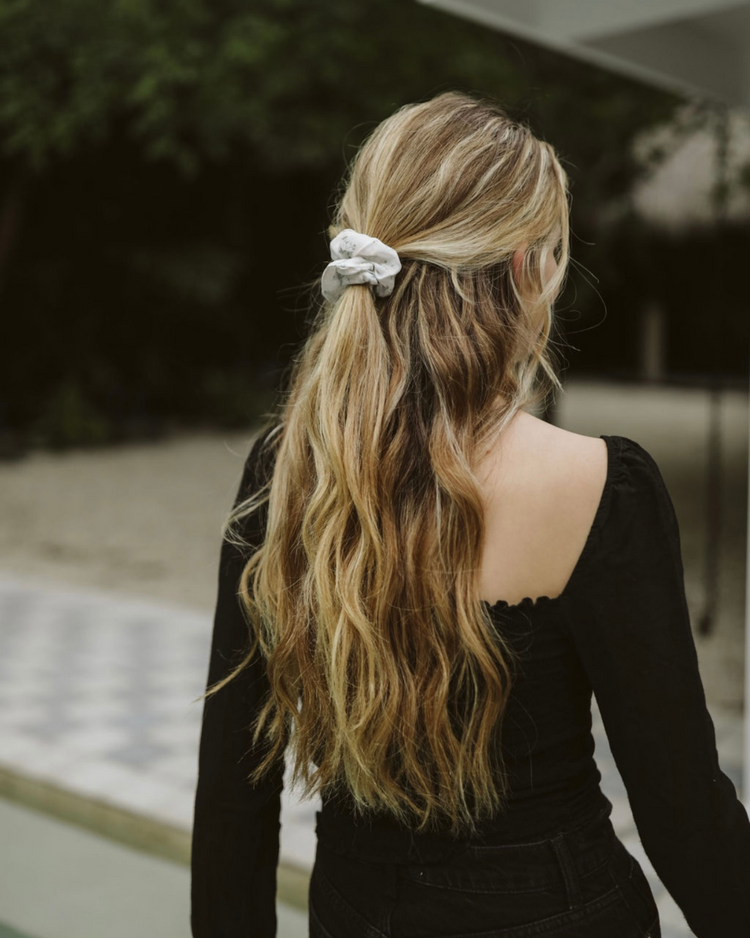 Silk Scrunchies Printed
