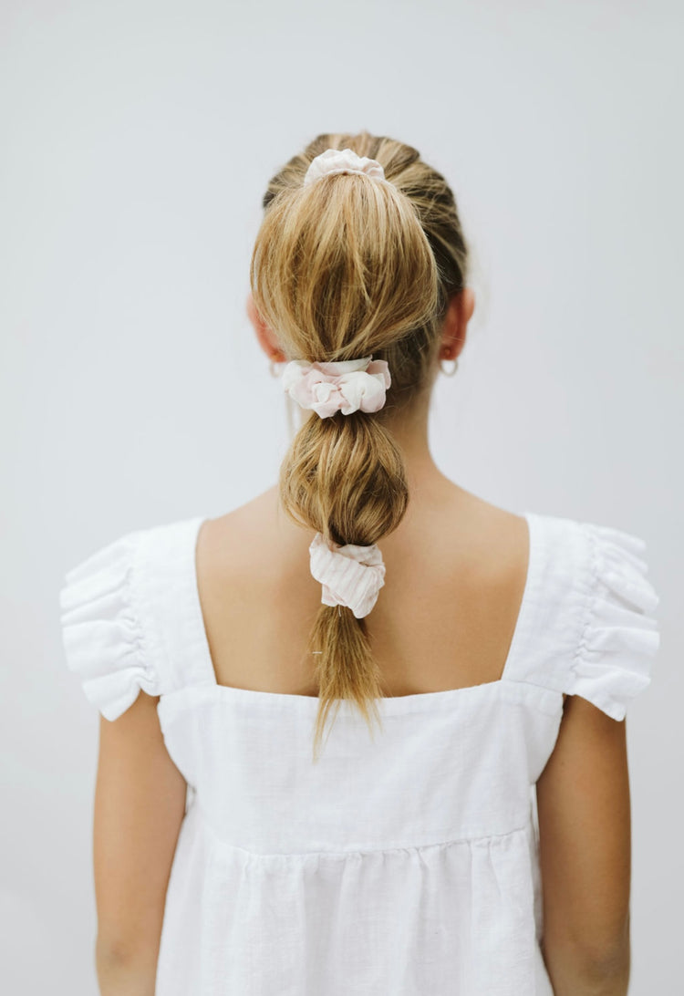 Cotton Scrunchies Stripes
