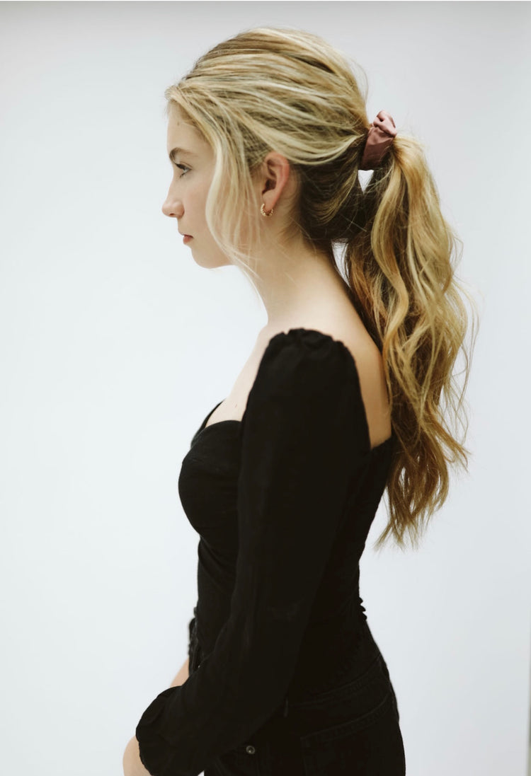 Silk Scrunchies Solids